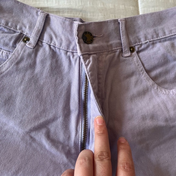 Vintage Deadstock 90s Dixie Blues Lavender Denim Shorts – NWT - Picture 4 of 15